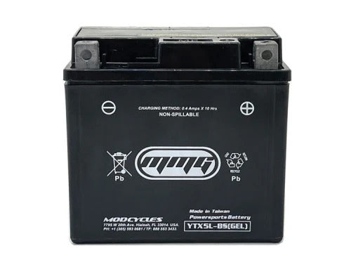 Battery YTX5L-BS (Factory Sealed, Activated) **GEL CELL**