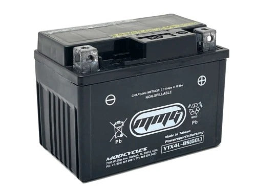 *MB* Battery YTX4L-BS (Factory Sealed, Activated) **GEL CELL**