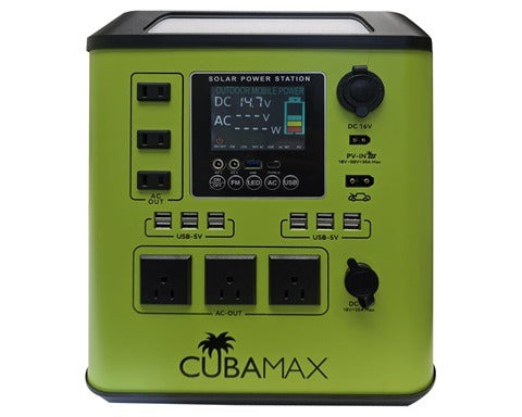 2000 watt solar power station (includes 200 watt solar panel)