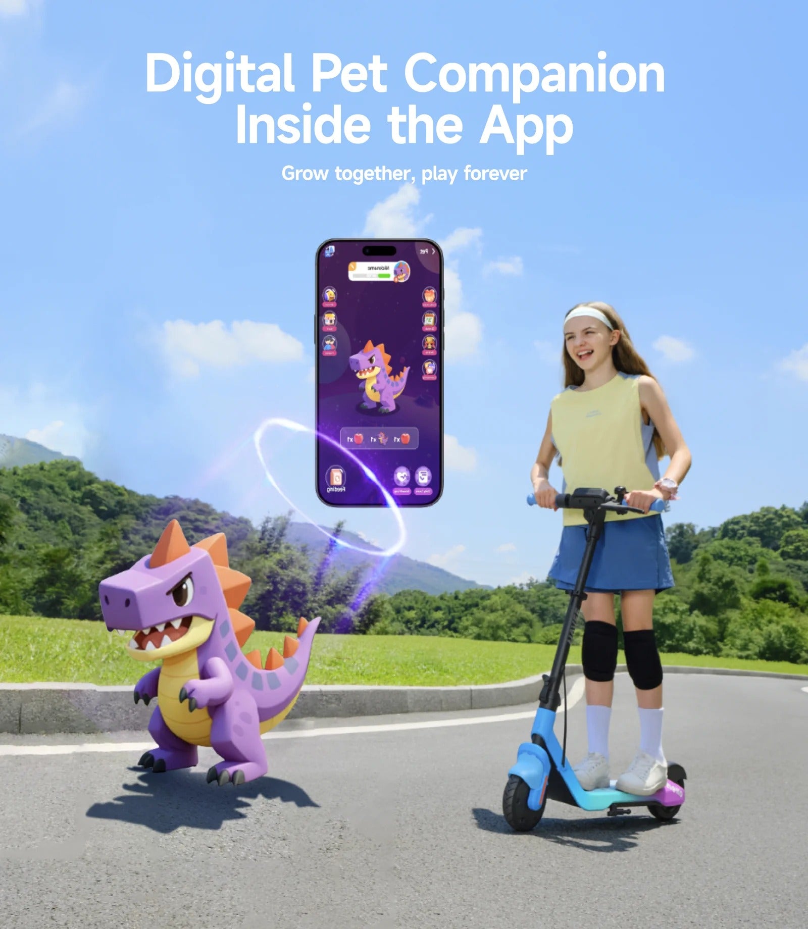 Smart kids E-scooter NAVEE K100