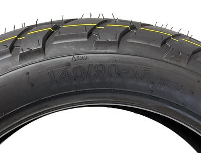 Tire 140/90-15 - Tubeless 4PR - Street. Model P36