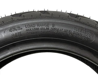 Tire 120/70-12 - Tubeless 4PR - Knobby Model P148