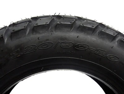 Tire 120/90-10 Tubeless Type KNOBBY
