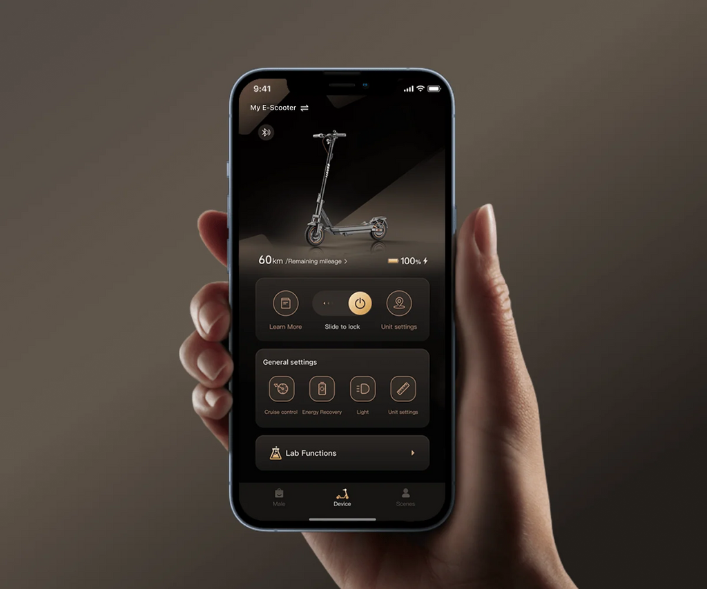 NAVEE GT3 Dual Spring Shock Absorbers E-scooter