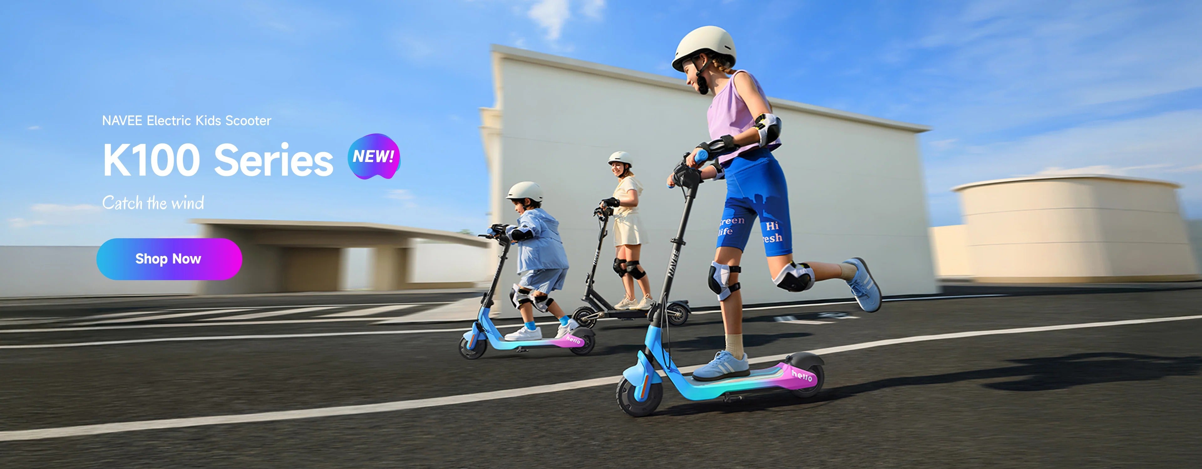 Smart kids E-scooter NAVEE K100